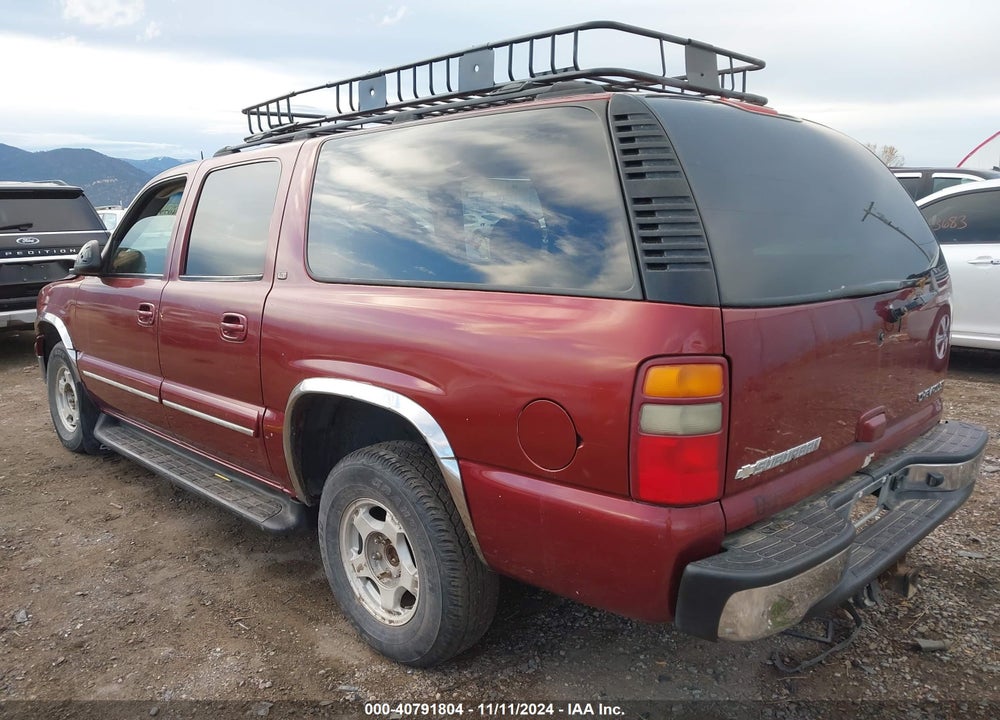 2003 CHEVROLET SUBURBAN 1500 LT VIN: 1GNFK16Z93J248365
