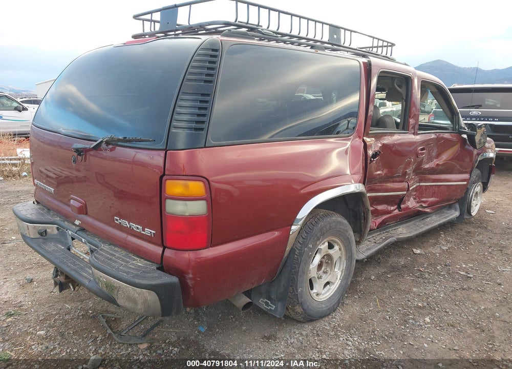 2003 CHEVROLET SUBURBAN 1500 LT VIN: 1GNFK16Z93J248365