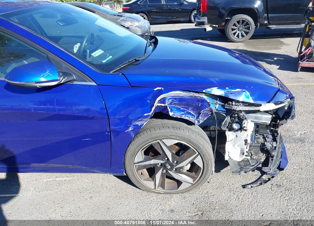 2021 HYUNDAI ELANTRA SEL VIN: KMHLN4AG6MU091156
