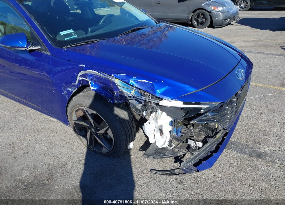 2021 HYUNDAI ELANTRA SEL VIN: KMHLN4AG6MU091156