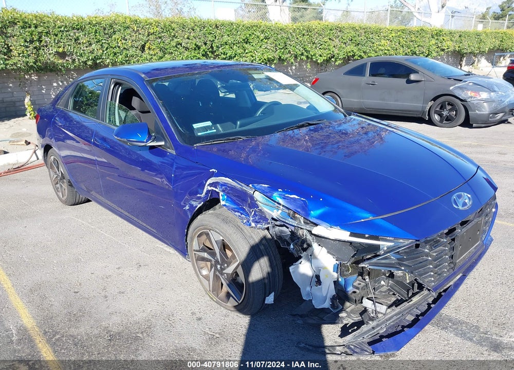2021 HYUNDAI ELANTRA SEL VIN: KMHLN4AG6MU091156