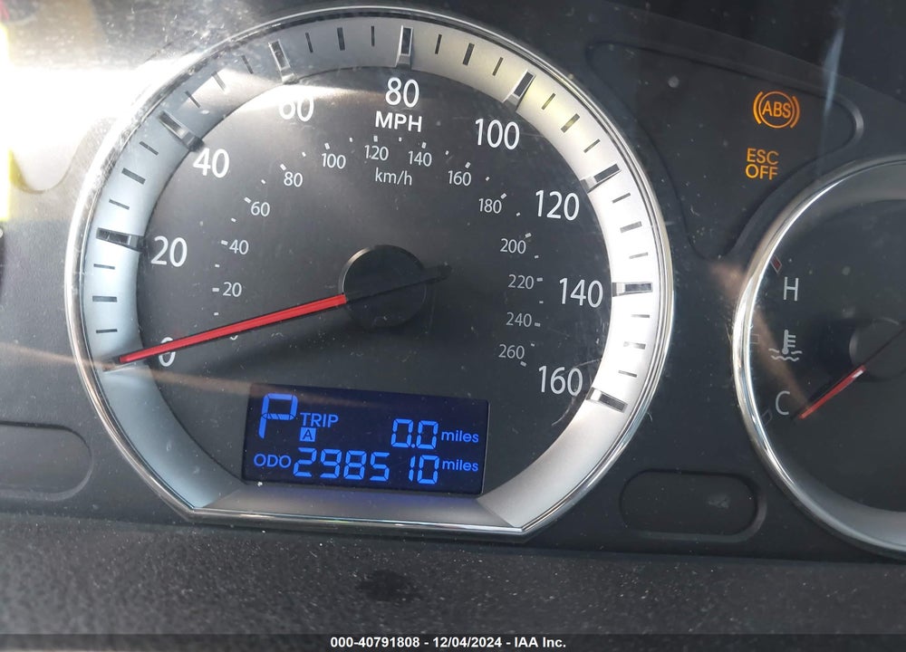 2010 HYUNDAI SONATA GLS VIN: 5NPET4AC0AH647354