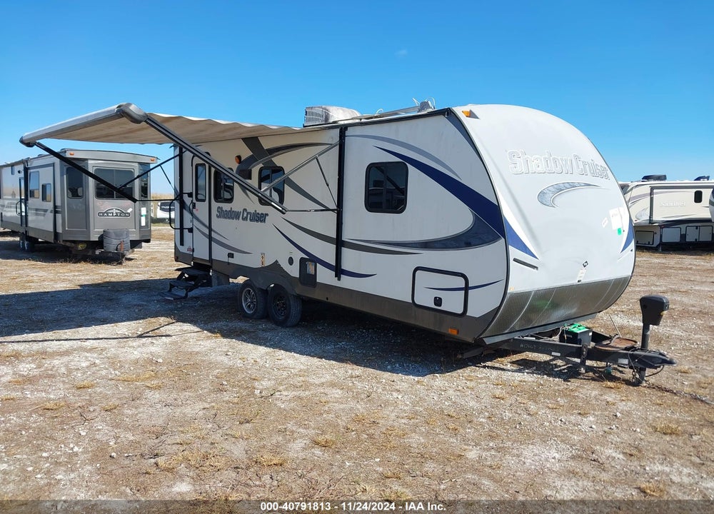 2015 SHADOW CRUISER 27 TRAVEL TRAILER VIN: 5RXTD2227F1032245