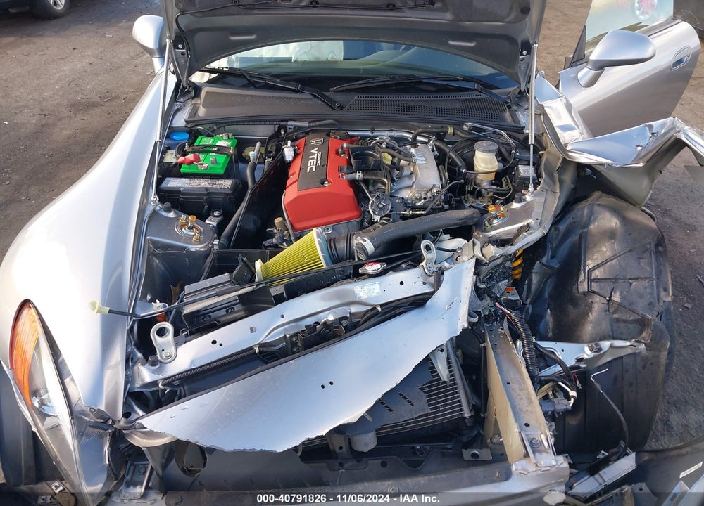 2001 HONDA S2000 VIN: JHMAP114X1T001422