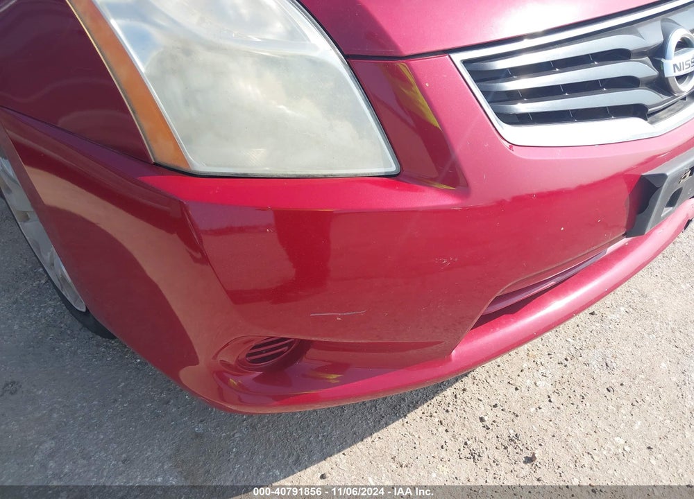2012 NISSAN SENTRA 2.0 S VIN: 3N1AB6APXCL678570