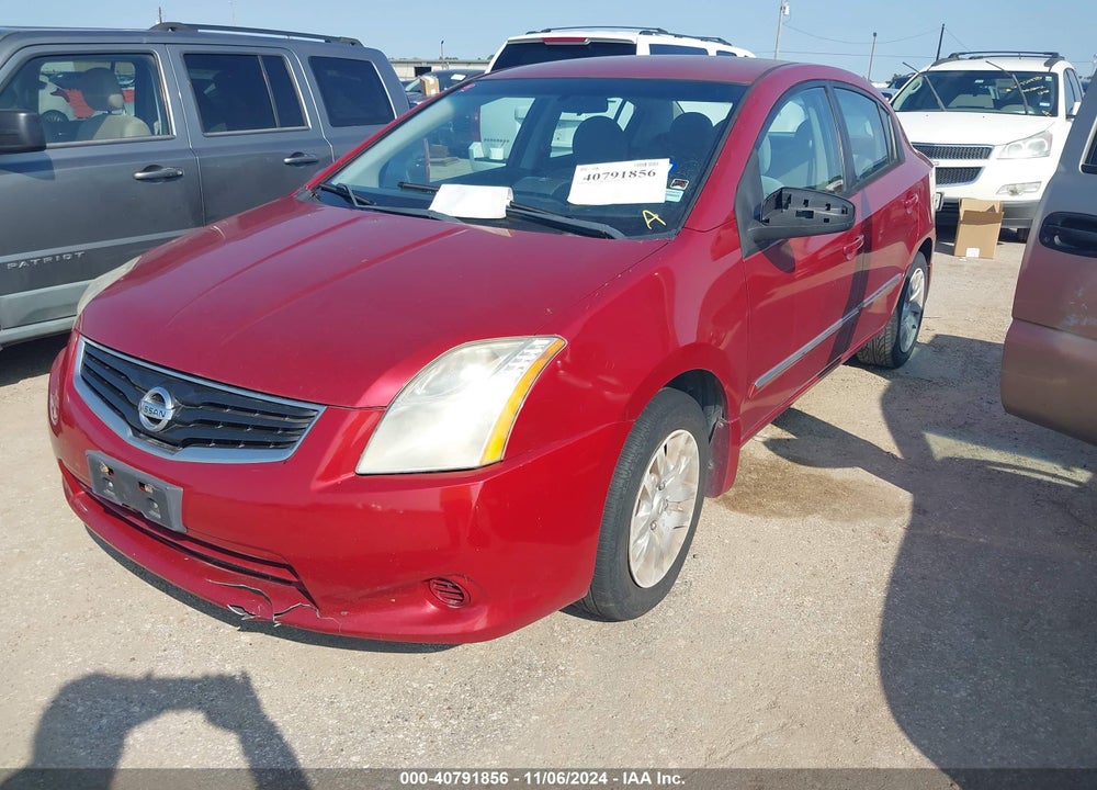 2012 NISSAN SENTRA 2.0 S VIN: 3N1AB6APXCL678570