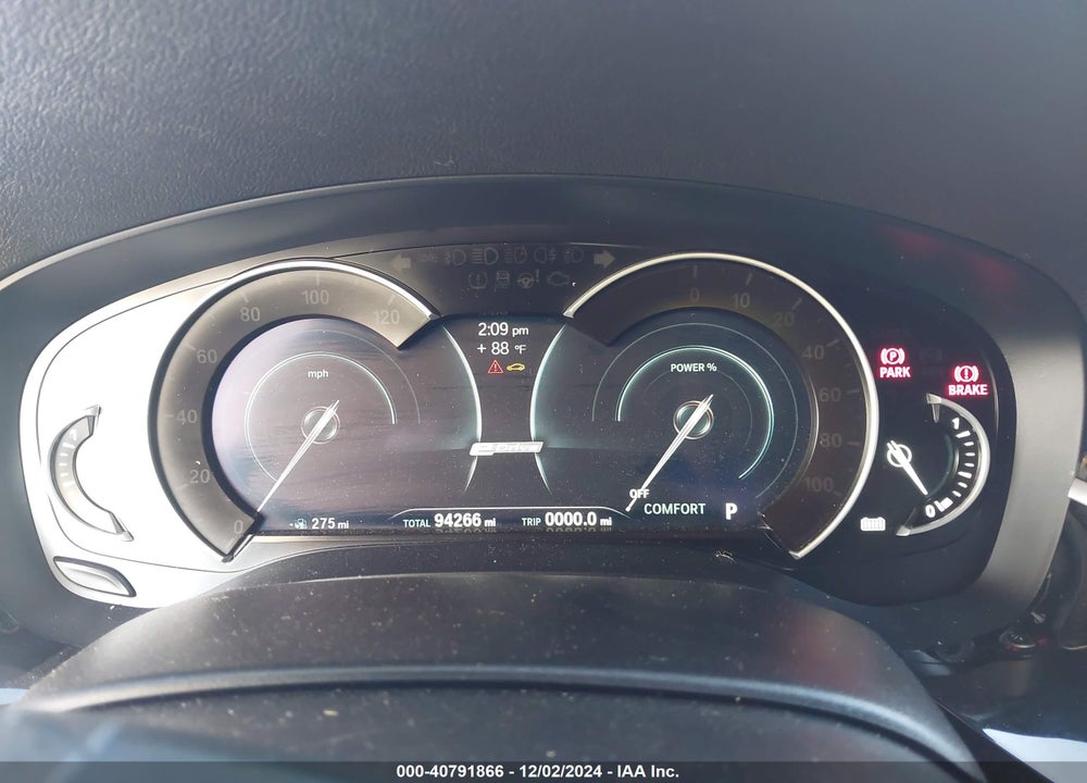 2018 BMW 530E VIN: WBAJA9C52JB249836