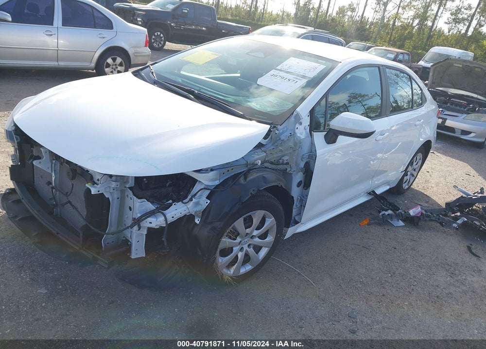 2023 TOYOTA COROLLA LE VIN: 5YFB4MDE3PP043869