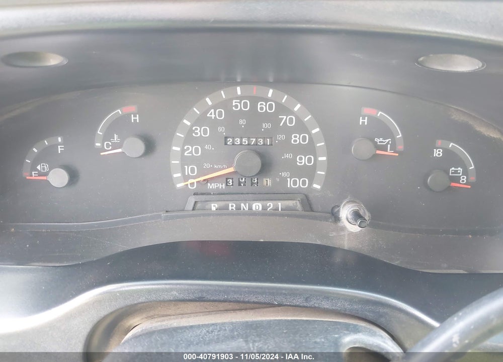 1997 FORD CLUB WAGON XL/XLT VIN: 1FBHE31L2VHA24165