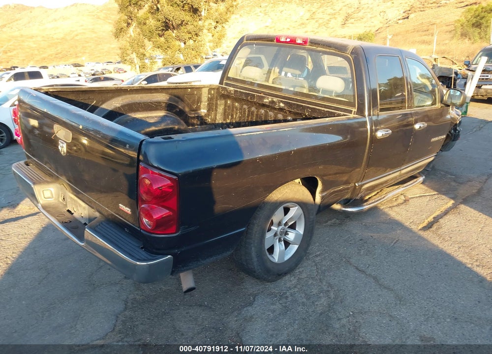 2007 DODGE RAM 1500 SLT VIN: 1D7HA18N77J604631