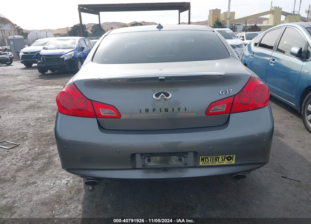 2012 INFINITI G37 JOURNEY VIN: JN1CV6AP3CM935705