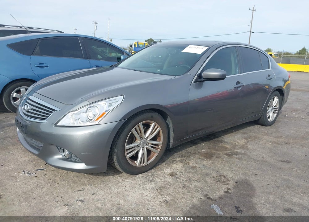 2012 INFINITI G37 JOURNEY VIN: JN1CV6AP3CM935705