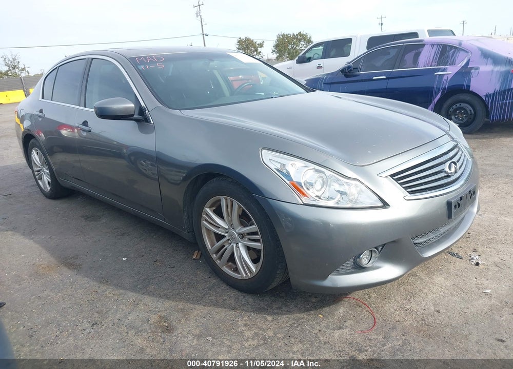 2012 INFINITI G37 JOURNEY VIN: JN1CV6AP3CM935705