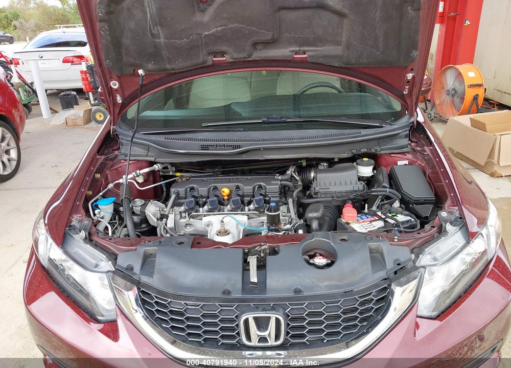 2014 HONDA CIVIC LX VIN: 19XFB2F54EE001170