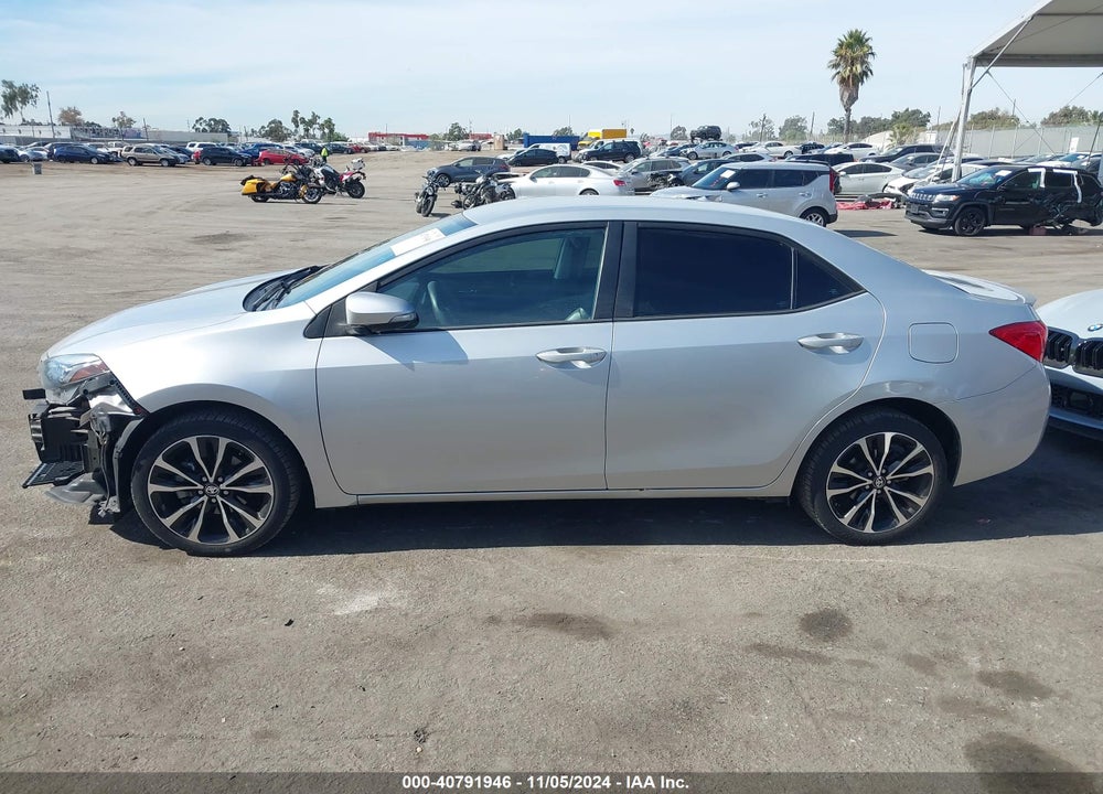 2018 TOYOTA COROLLA SE VIN: 5YFBURHE0JP777397