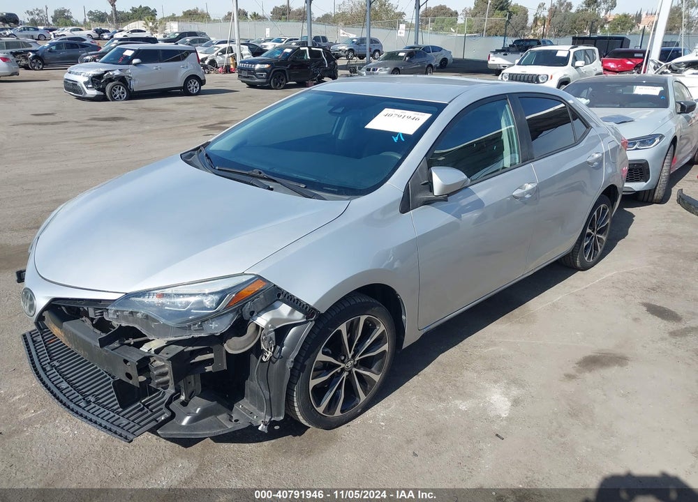 2018 TOYOTA COROLLA SE VIN: 5YFBURHE0JP777397