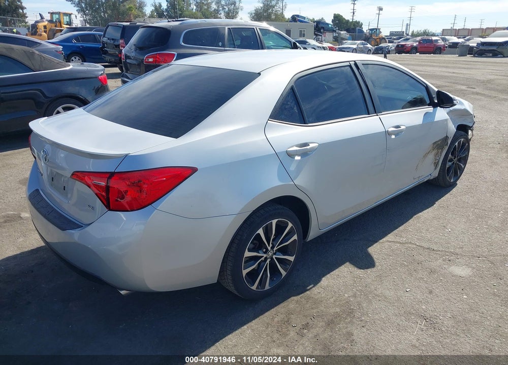 2018 TOYOTA COROLLA SE VIN: 5YFBURHE0JP777397
