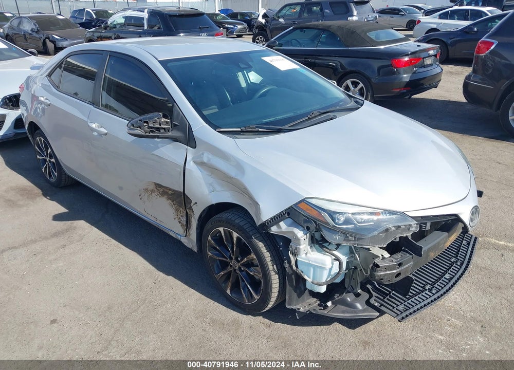 2018 TOYOTA COROLLA SE VIN: 5YFBURHE0JP777397