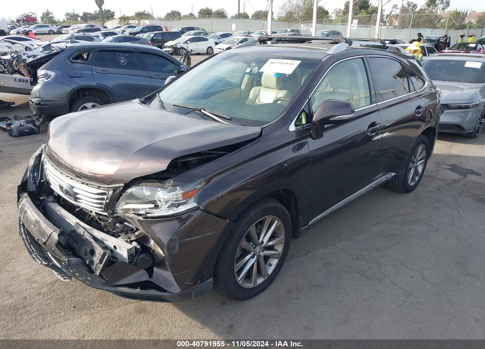2013 LEXUS RX 450H VIN: JTJBC1BA1D2061893