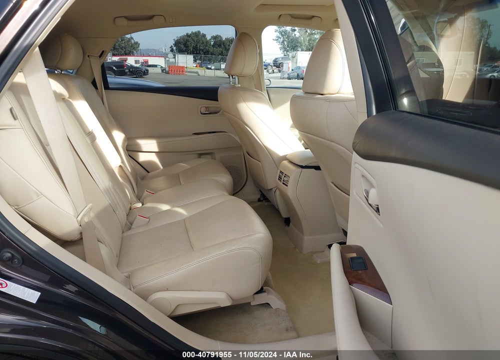 2013 LEXUS RX 450H VIN: JTJBC1BA1D2061893