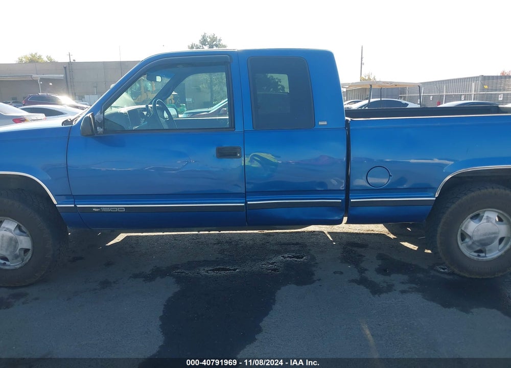 1997 CHEVROLET K1500 FLEETSIDE VIN: 1GCEK19R9VE230900
