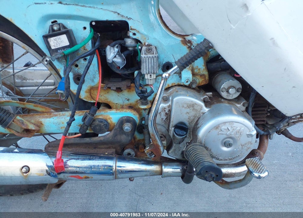 2015 SYM SCOOTER VIN: RFGBU1FH9FSMB1953