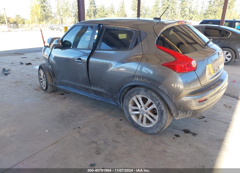 2013 NISSAN JUKE SV VIN: JN8AF5MR3DT202753