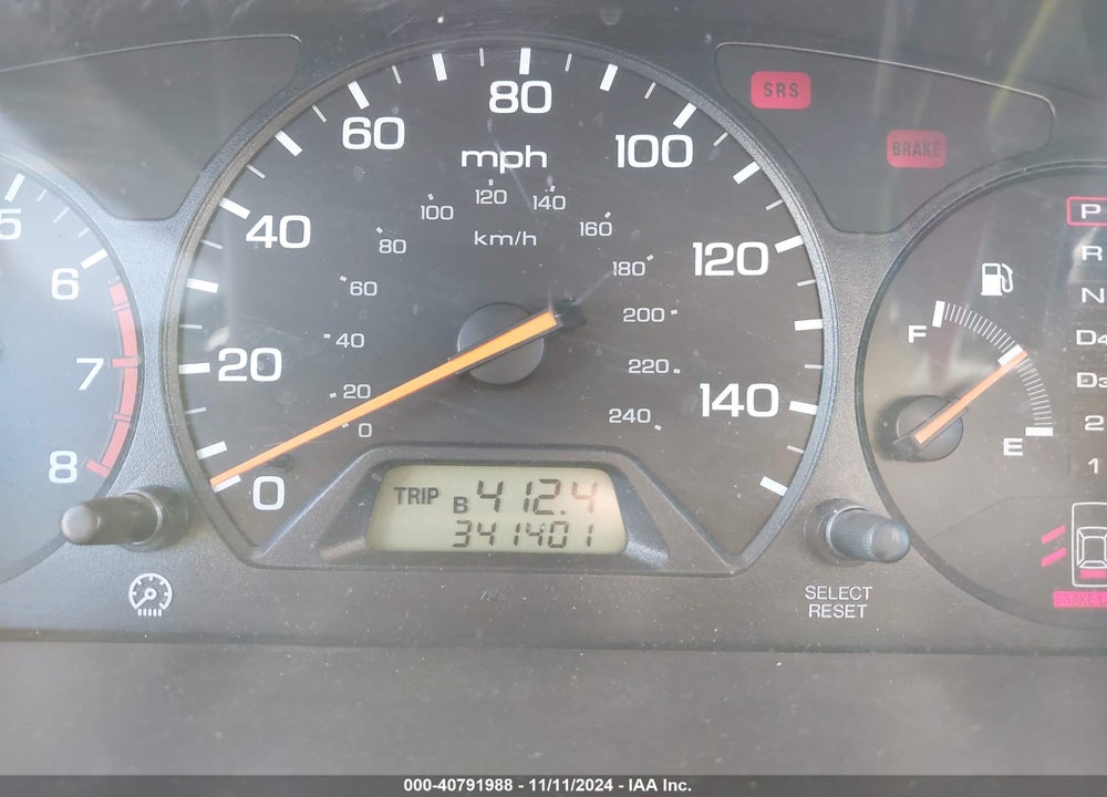 2001 HONDA ACCORD 2.3 EX VIN: 1HGCG56681A092649