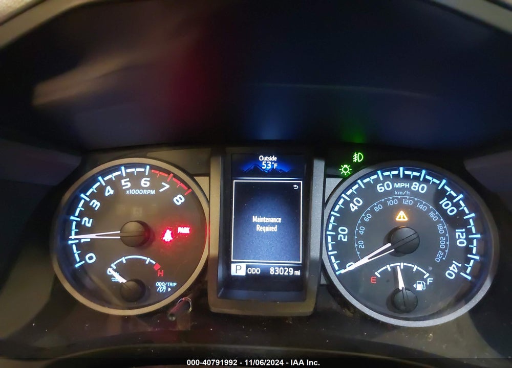 2017 TOYOTA TACOMA TRD OFF ROAD VIN: 3TMCZ5AN8HM076391