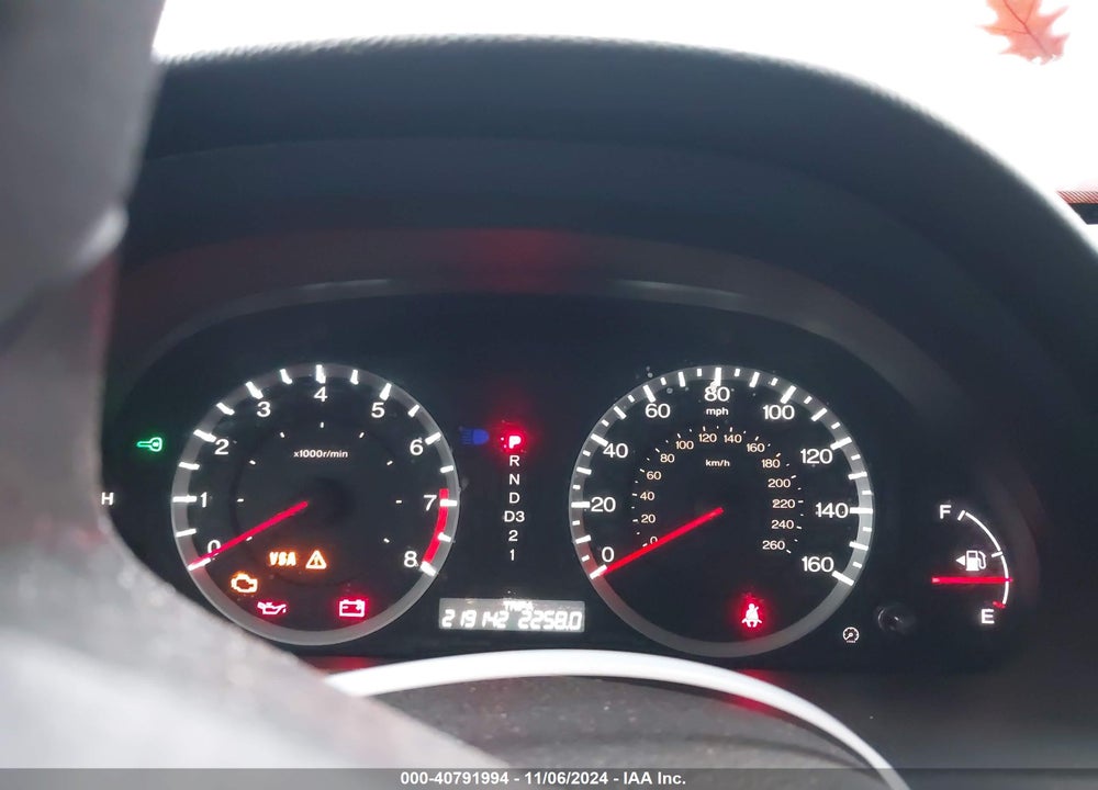 2010 HONDA ACCORD 2.4 LX-P VIN: 1HGCP2F41AA060820