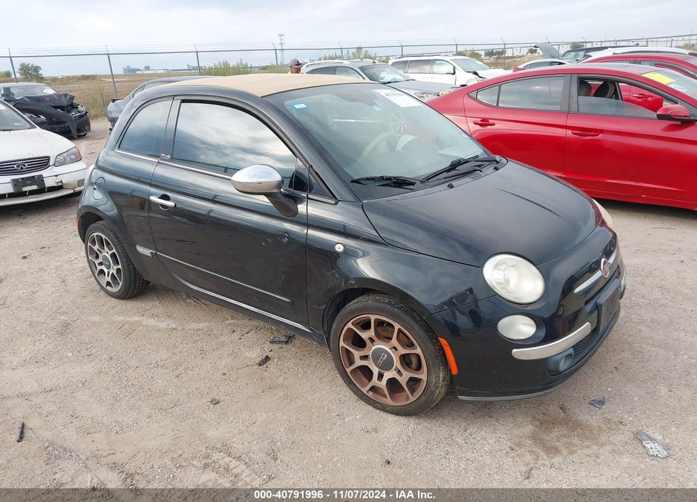2012 FIAT 500C LOUNGE VIN: 3C3CFFER2CT164884