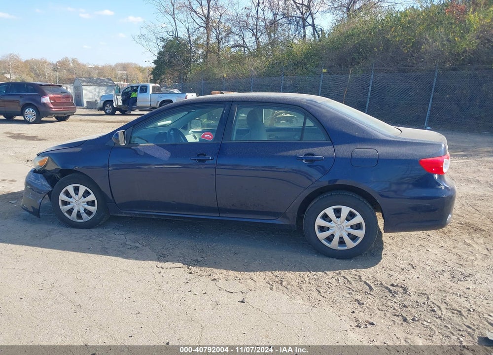 2011 TOYOTA COROLLA LE VIN: 2T1BU4EE3BC752504