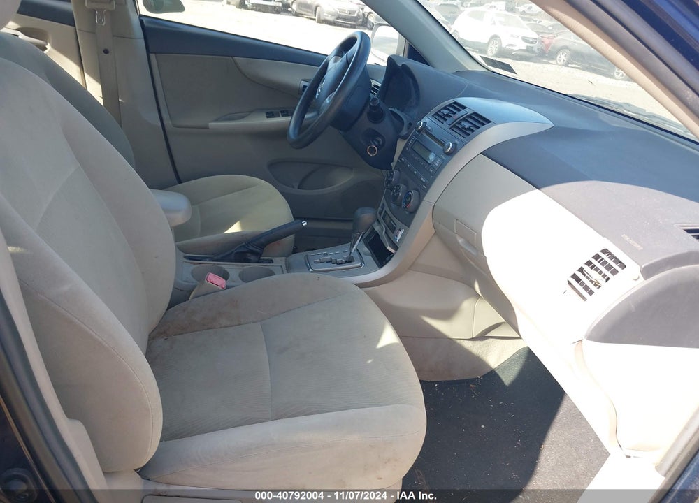 2011 TOYOTA COROLLA LE VIN: 2T1BU4EE3BC752504