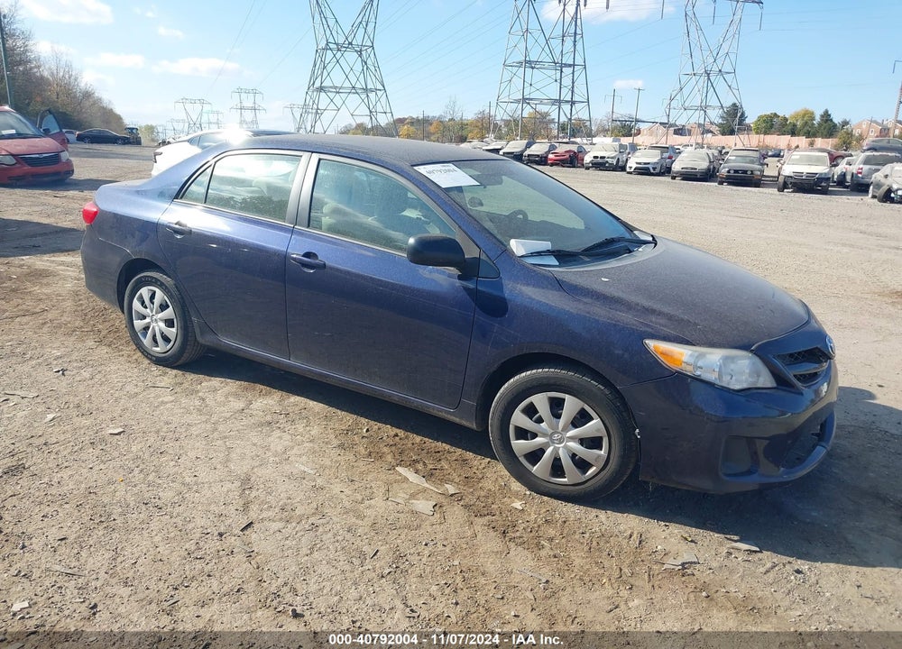 2011 TOYOTA COROLLA LE VIN: 2T1BU4EE3BC752504