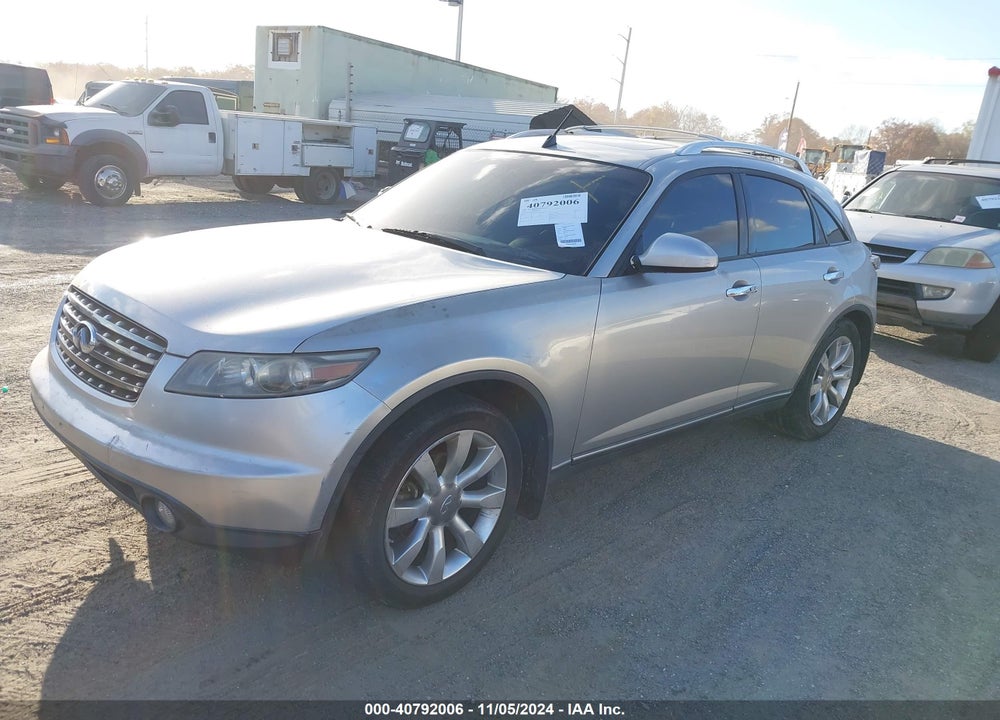 2005 INFINITI FX35 VIN: JNRAS08W65X205067