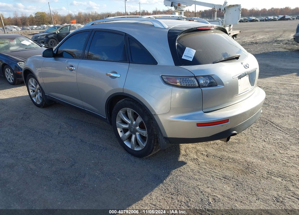 2005 INFINITI FX35 VIN: JNRAS08W65X205067