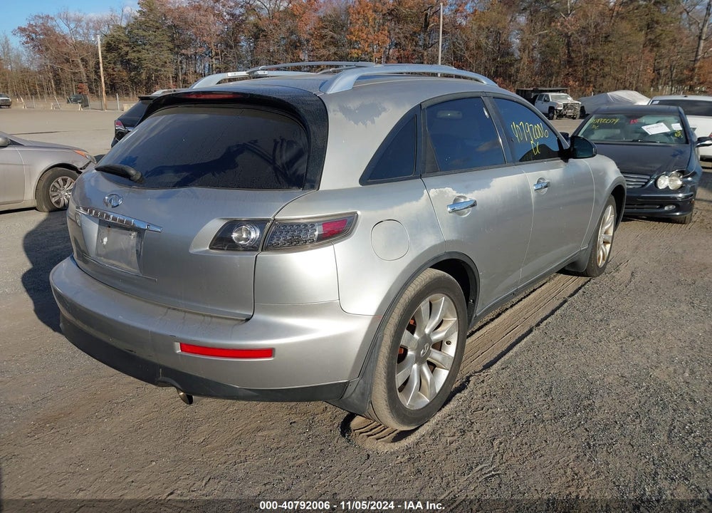 2005 INFINITI FX35 VIN: JNRAS08W65X205067