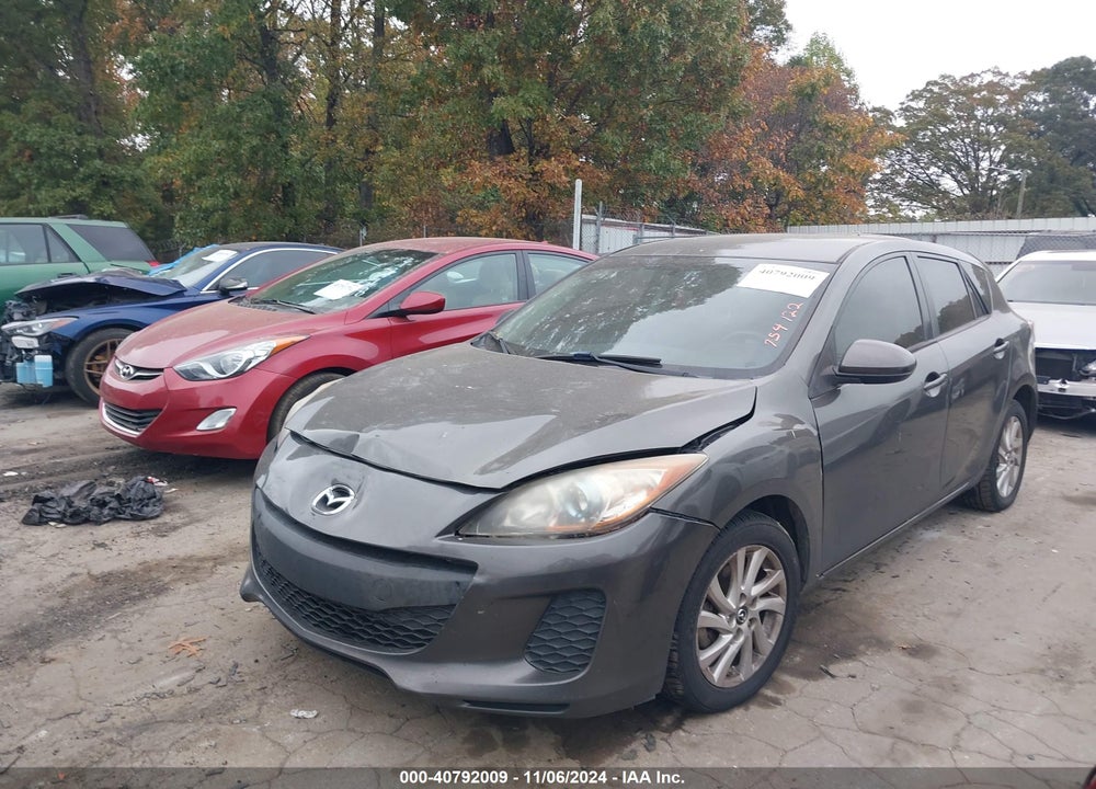 2013 MAZDA 3 I TOURING VIN: JM1BL1L73D1754122