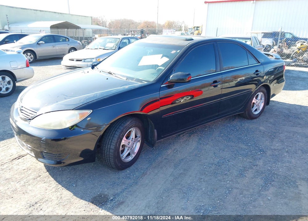 2005 TOYOTA CAMRY LE VIN: 4T1BE32K75U014404
