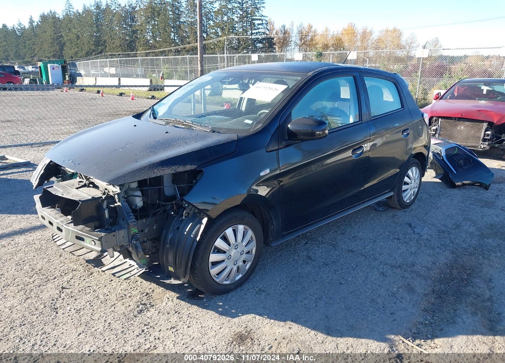 2022 MITSUBISHI MIRAGE ES/LE VIN: ML32AUHJ5NH005507