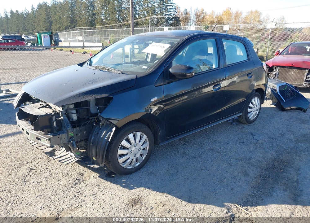 2022 MITSUBISHI MIRAGE ES/LE VIN: ML32AUHJ5NH005507