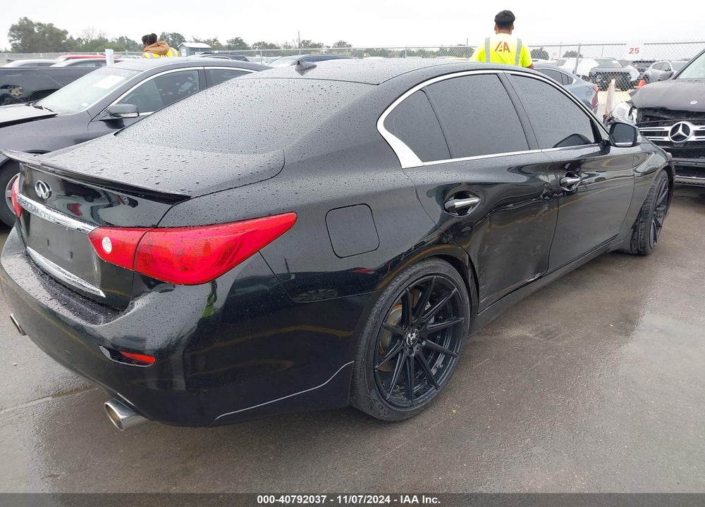 2014 INFINITI Q50 VIN: JN1BV7APXEM673668