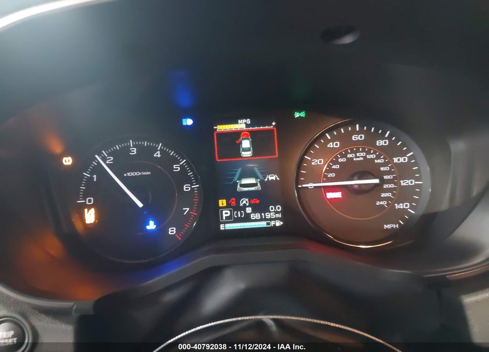 2020 SUBARU CROSSTREK PREMIUM VIN: JF2GTAPC4LH243362