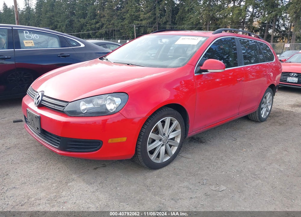 2014 VOLKSWAGEN JETTA SPORTWAGEN 2.0L TDI VIN: 3VWPL7AJ0EM618443