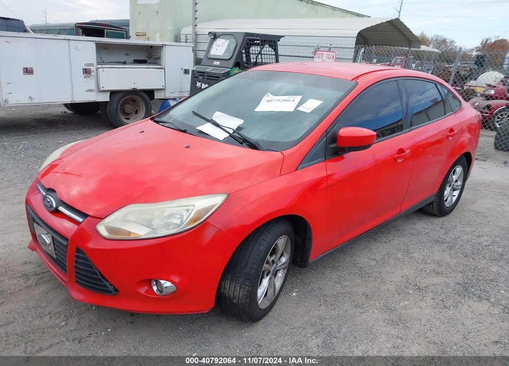 2012 FORD FOCUS SE VIN: 1FAHP3F27CL162449