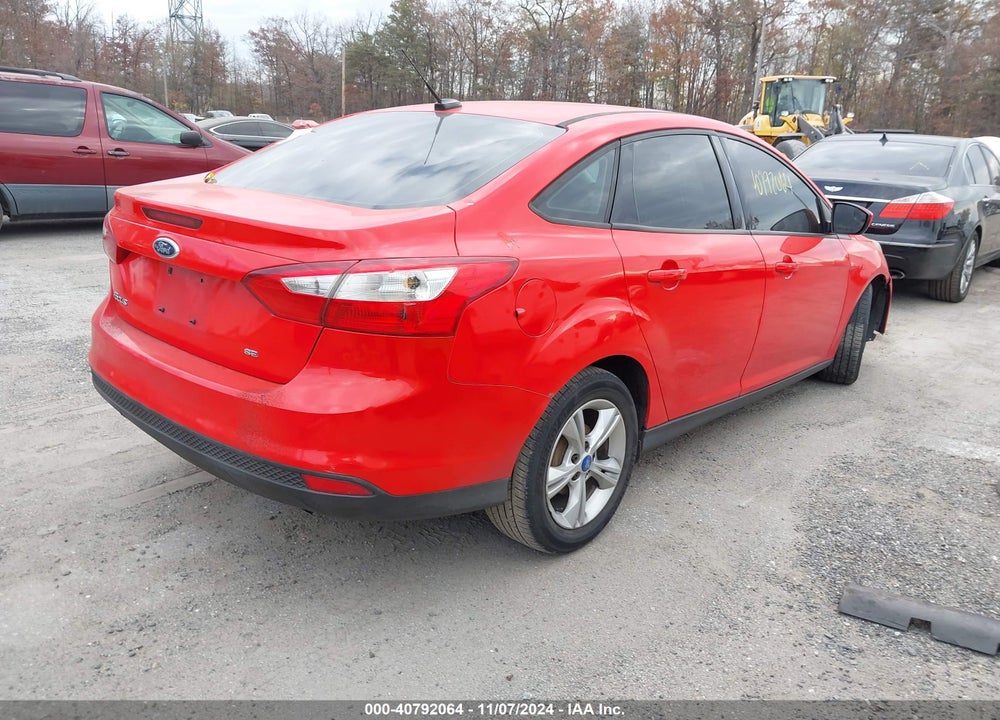 2012 FORD FOCUS SE VIN: 1FAHP3F27CL162449