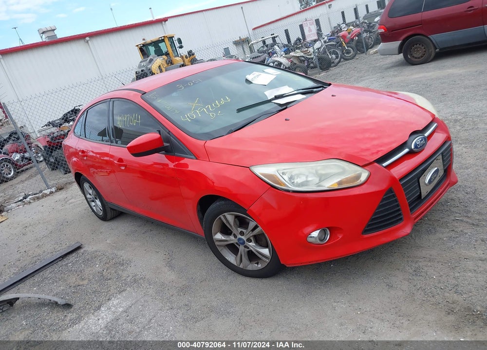 2012 FORD FOCUS SE VIN: 1FAHP3F27CL162449