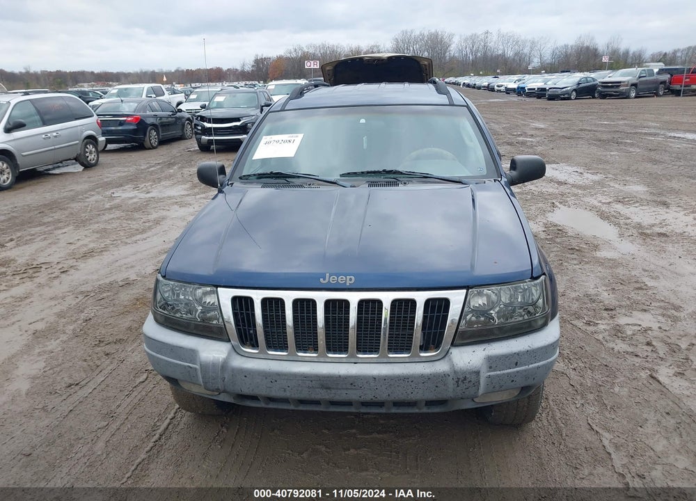 2002 JEEP GRAND CHEROKEE VIN: 1J4GW48F92C113595