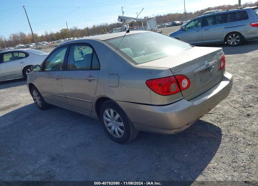 2007 TOYOTA COROLLA LE VIN: 2T1BR32E37C733734