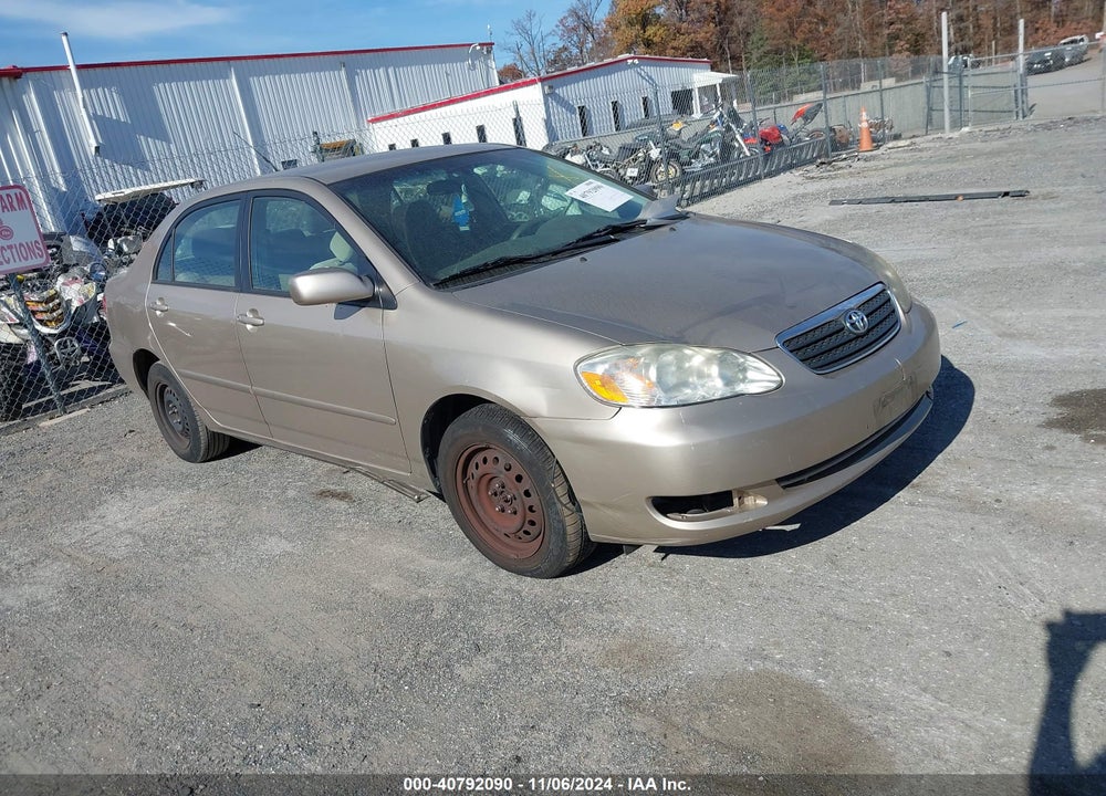 2007 TOYOTA COROLLA LE VIN: 2T1BR32E37C733734